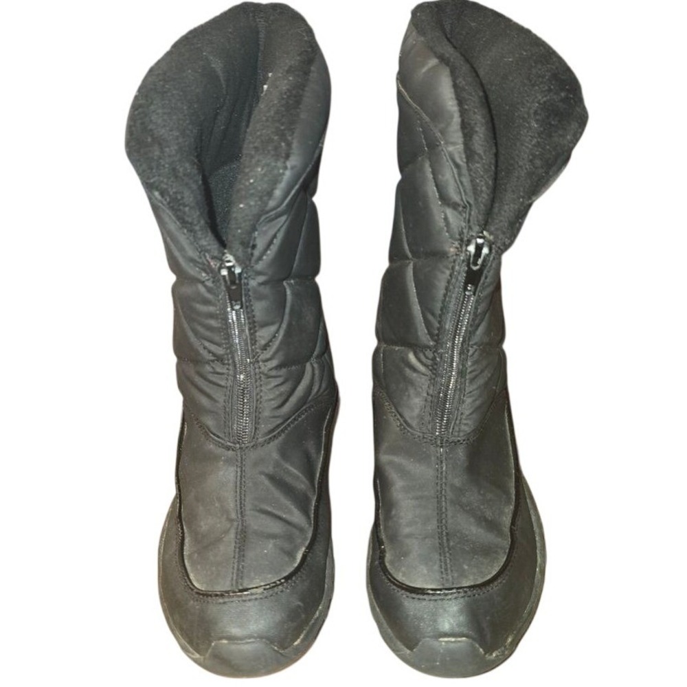 Target brand winter fashion all black boots Women's size 8